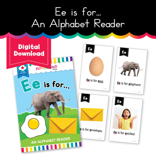 Ee is for...an alphabet reader