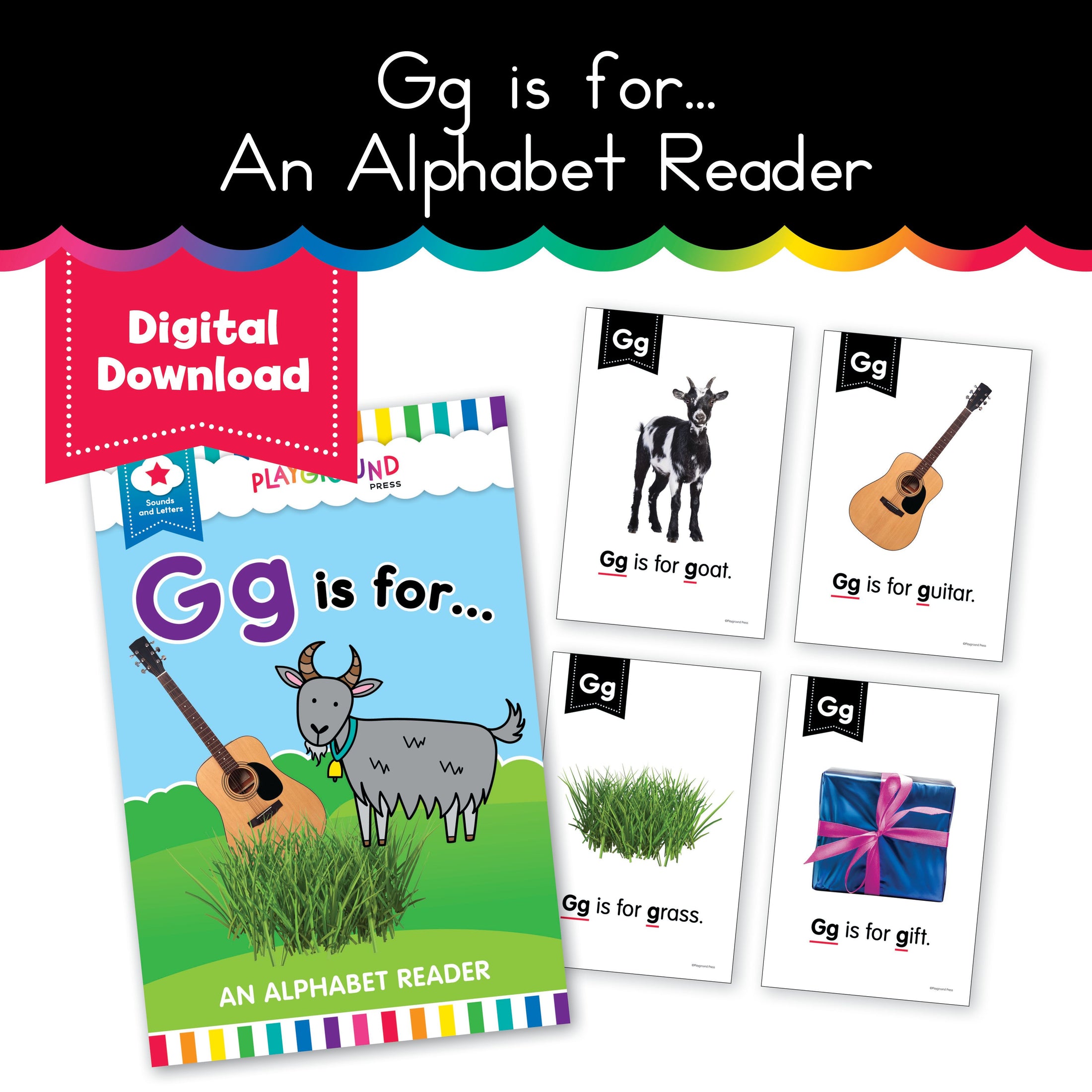 Gg is for... an alphabet reader