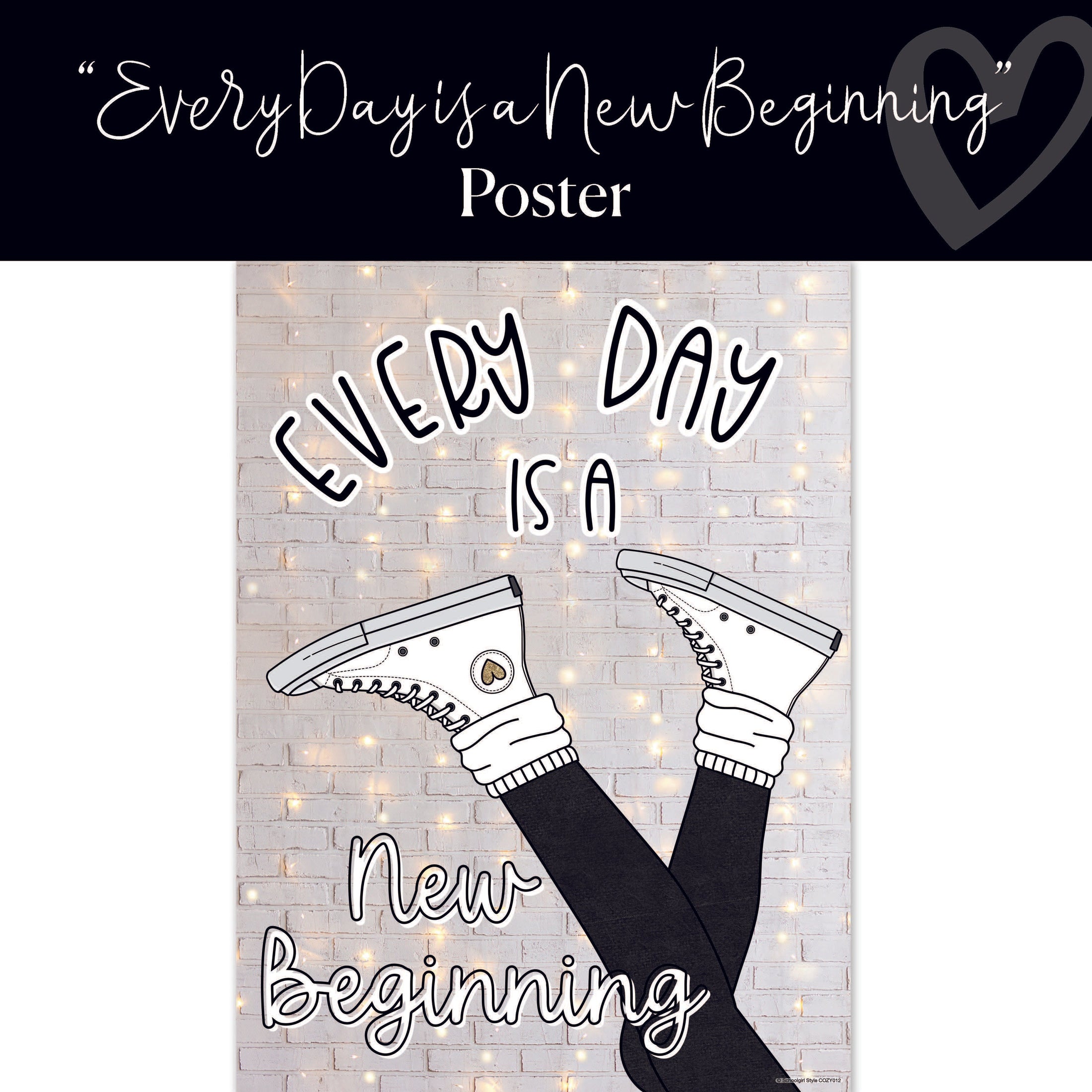 Everyday Is A New Beginning Poster