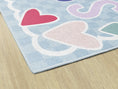 Load image into Gallery viewer, "Sprinkle Kindness" Checkerboard Classroom Rug by Schoolgirl Style
