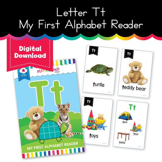 My first alphabet reader letter Tt