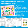 Load image into Gallery viewer, Printable Preschool May Daily Directed Drawing
