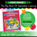 Load image into Gallery viewer, The Big Book of September Learning First Grade
