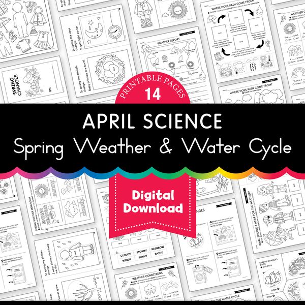 Printable April Science 