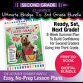 Load image into Gallery viewer, Ultimate Bridge To Third Grade Pre-Printed And Digital Summer Workbook
