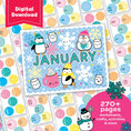 Load image into Gallery viewer, Printable Kindergarten January Homeschool Curriculum Bundle
