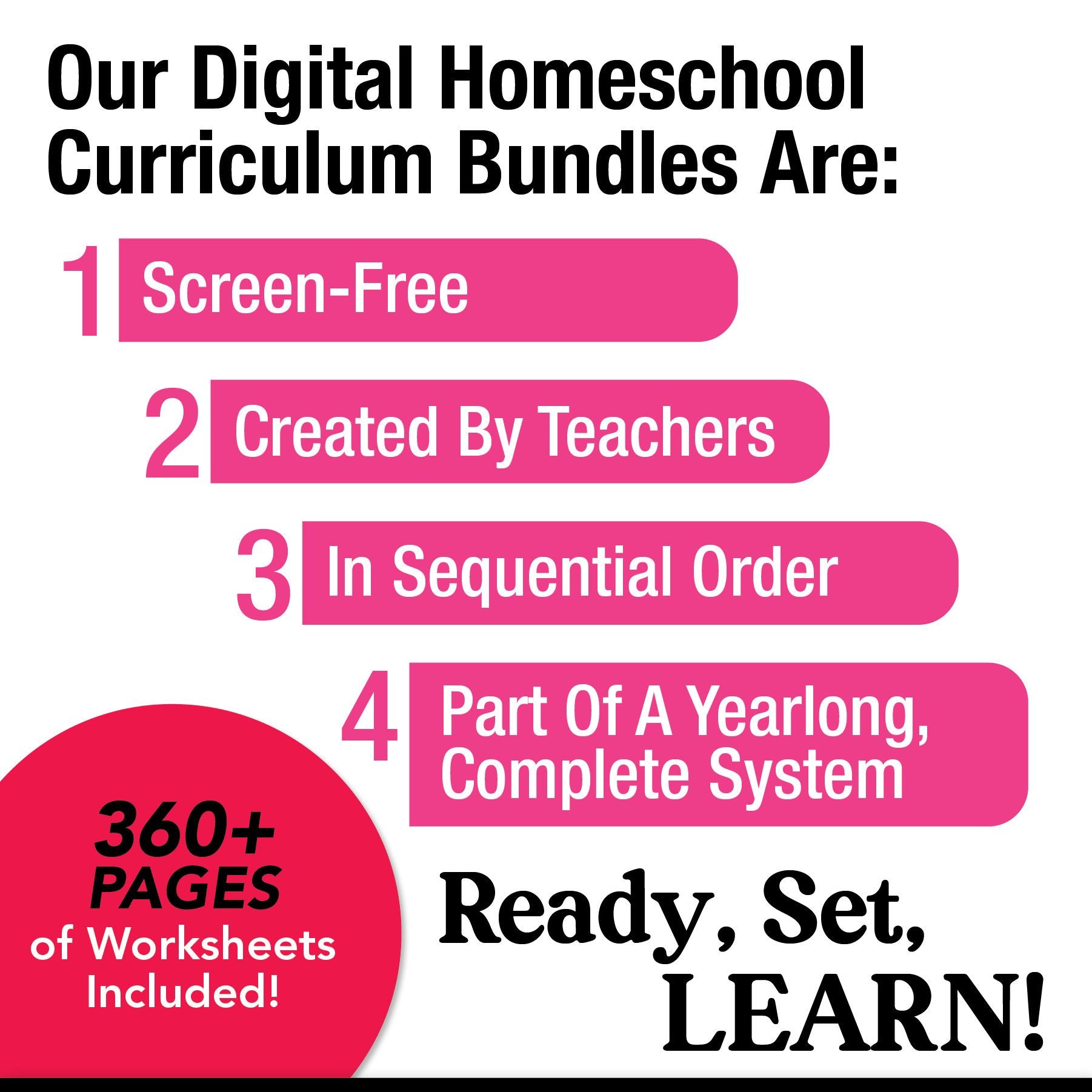 Printable Kindergarten May Homeschool Curriculum Bundle
