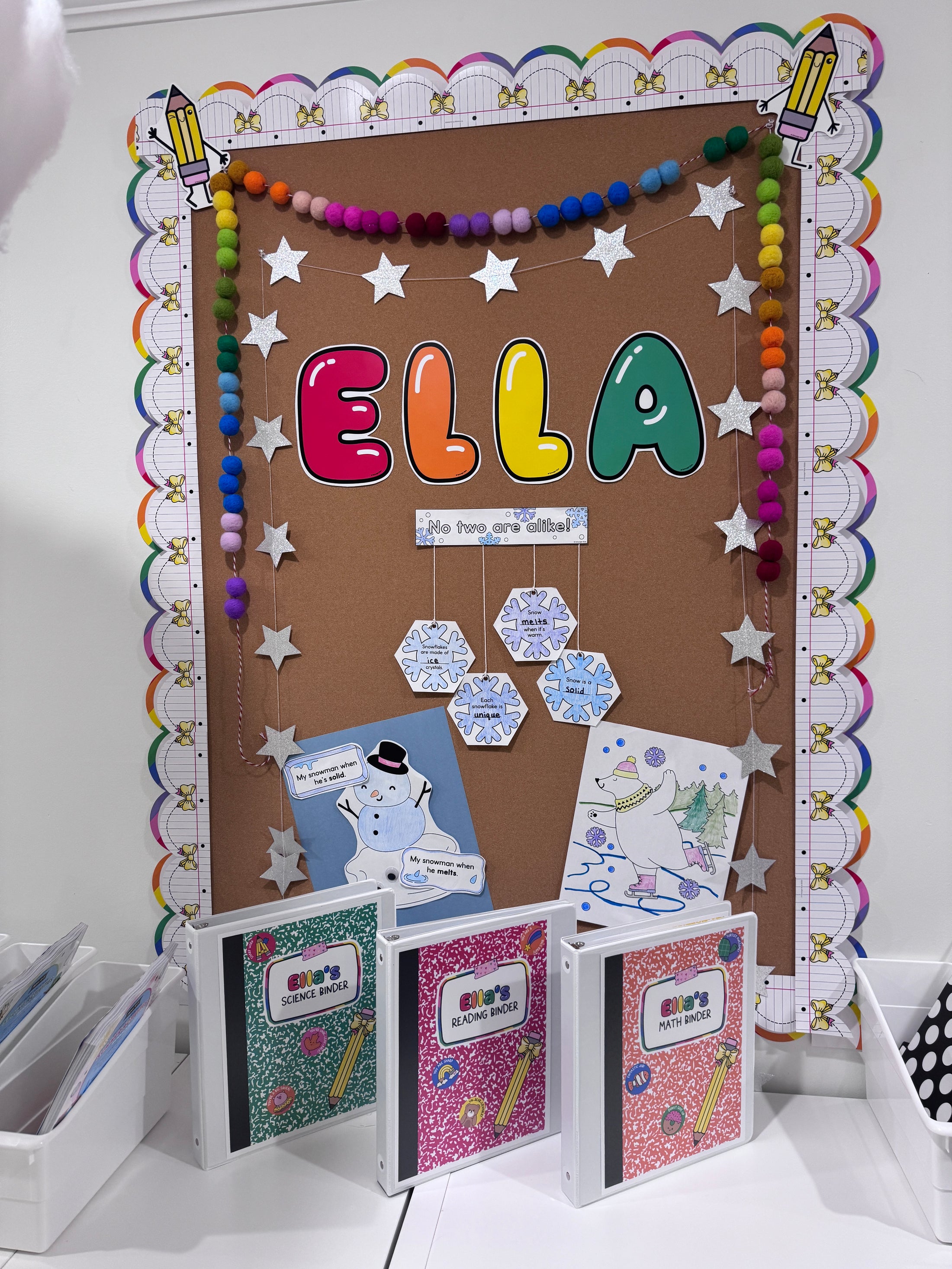 Printable Rainbow Creation Station Bubble Letters