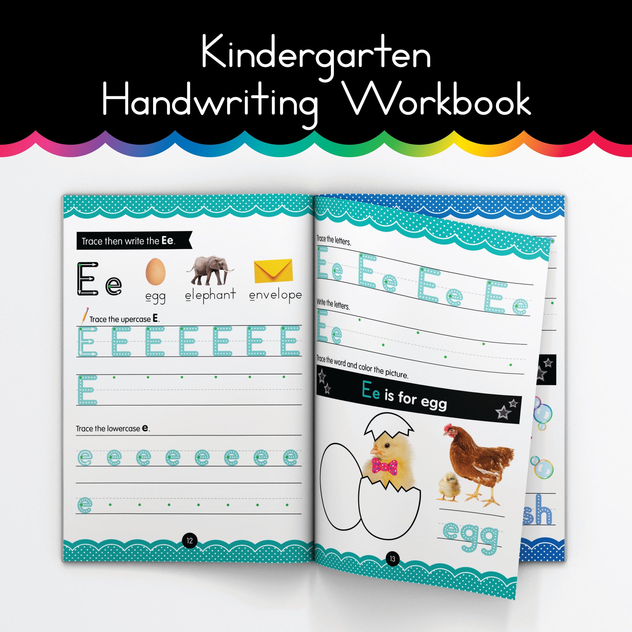 Kindergarten Handwriting Workbook