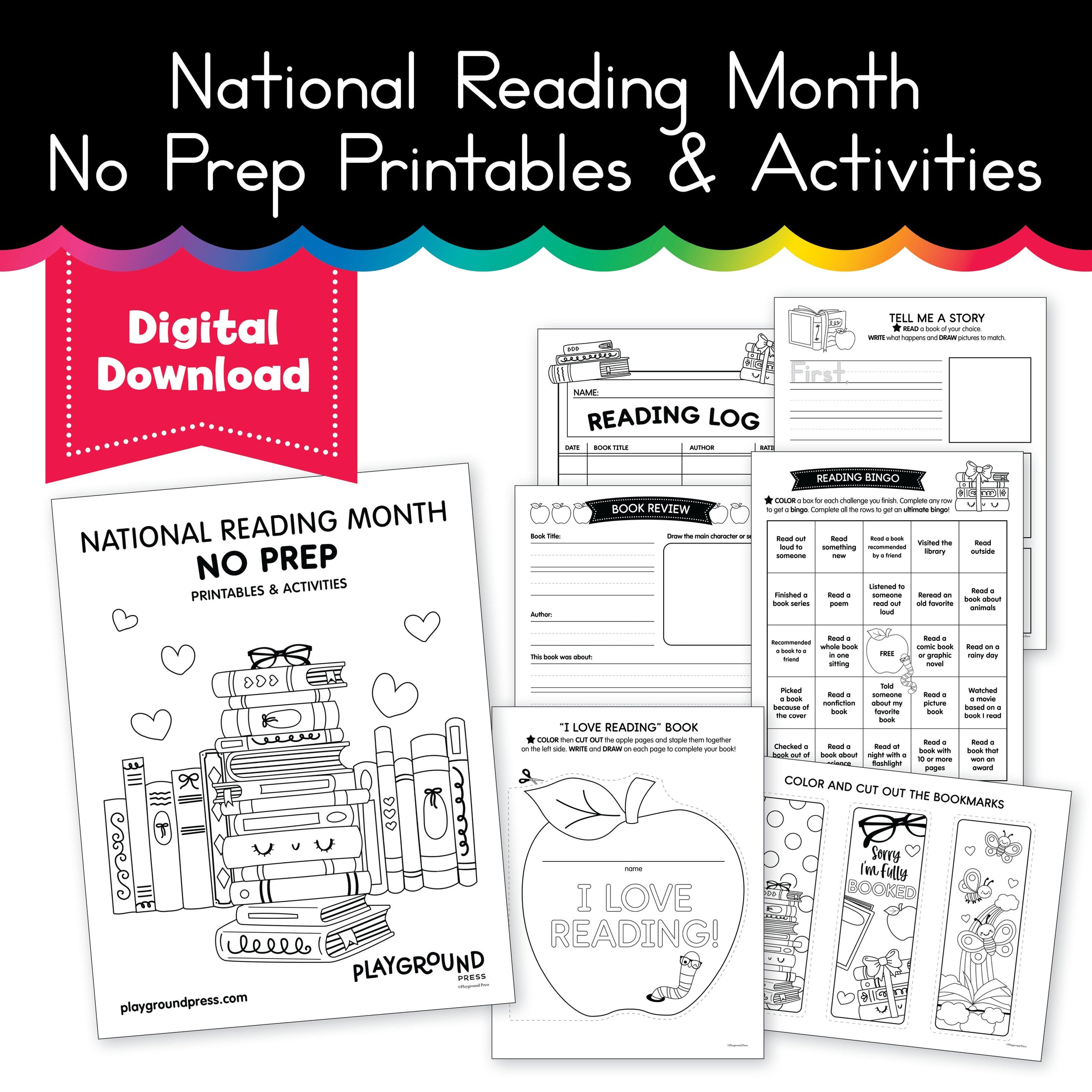 National Reading Month Activities