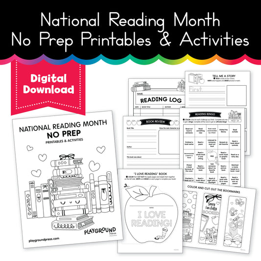 National Reading Month Activities