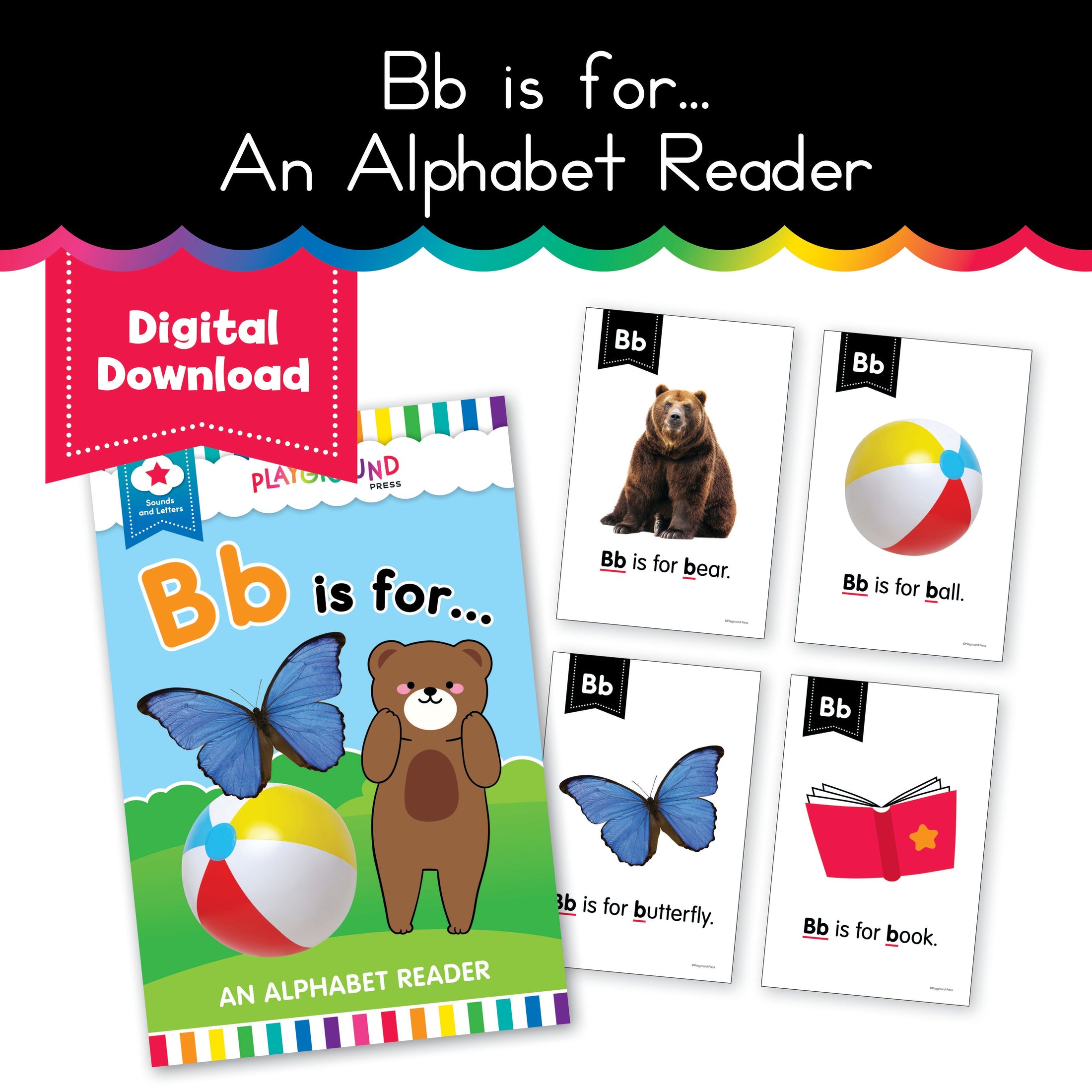 Bb is for...an alphabet reader