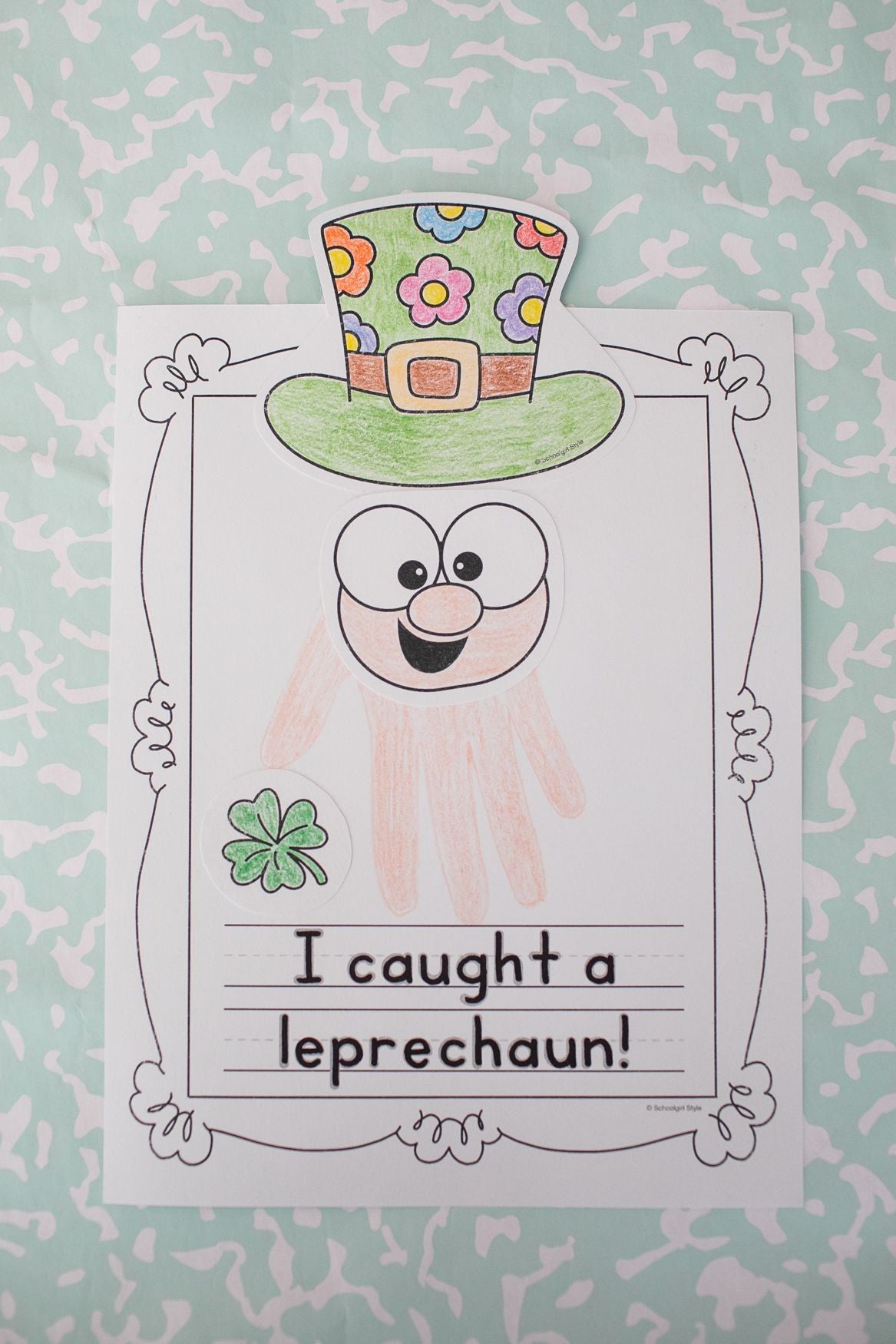 Printable March My Leprechaun Craftivity