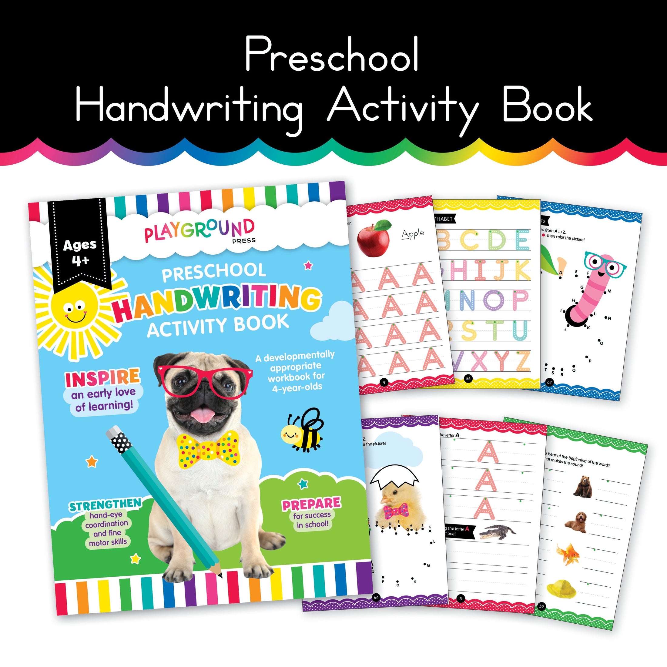 Preschool Handwriting Activity Book