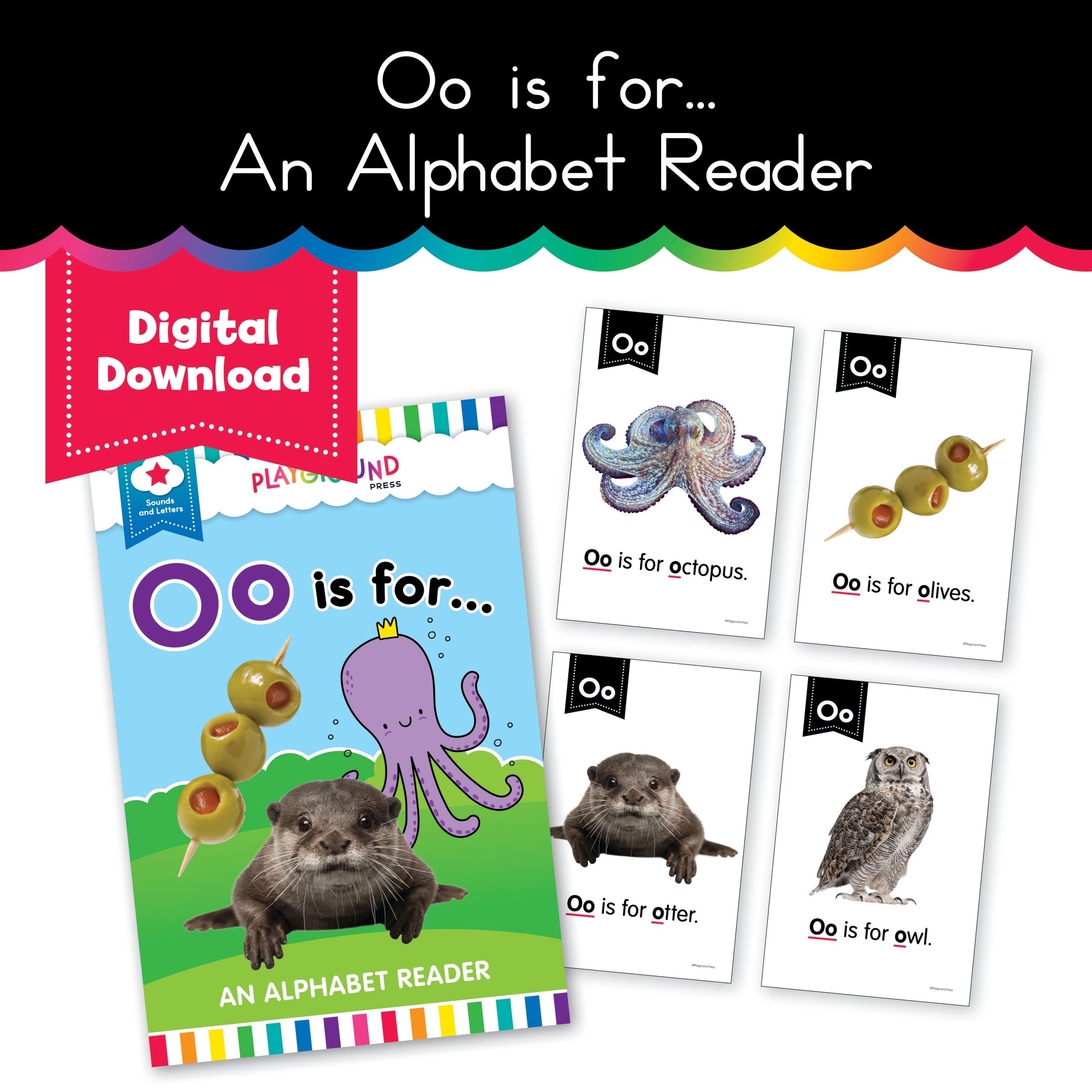 Oo is for...an alphabet reader