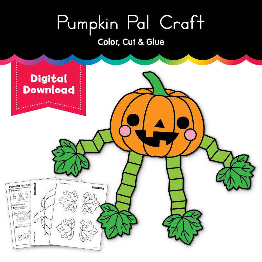 Printable Pumpkin Pal Craft