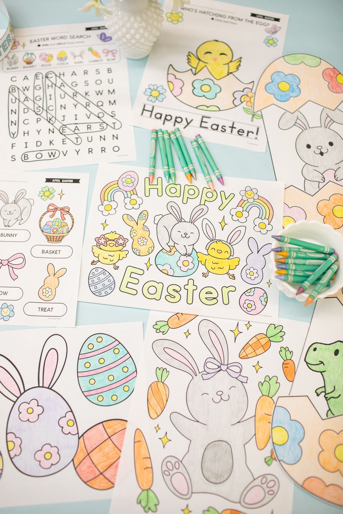 Printable April Easter Activities Pack