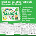 Load image into Gallery viewer, Printable First Grade March Writing Bundle
