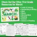 Load image into Gallery viewer, Printable First Grade March Daily Sight Words
