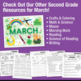 Load image into Gallery viewer, Printable Second Grade March Daily Heart Words
