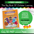 Load image into Gallery viewer, The Big Book of October Learning First Grade
