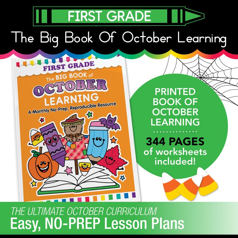 The Big Book of October Learning First Grade