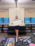 Load image into Gallery viewer, Composition Book with Apple Classroom Rug
