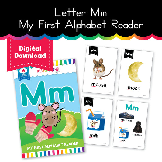 My first alphabet reader letter Mm