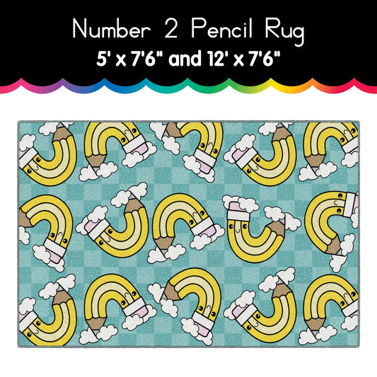 Number 2 Pencil Rug