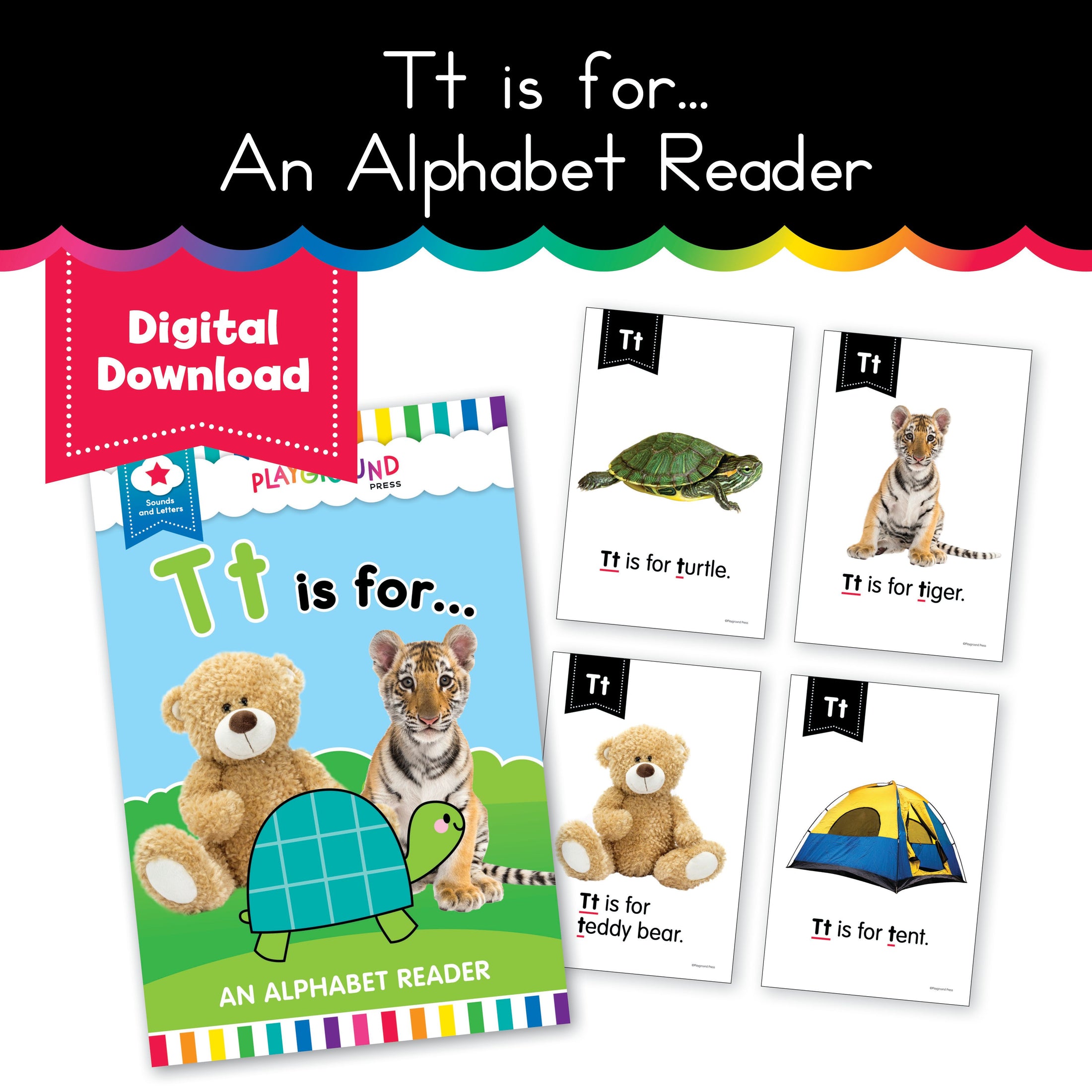 Tt is for...an alphabet reader