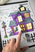 Load image into Gallery viewer, Printable The Spooky House Craftivity
