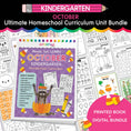 Load image into Gallery viewer, Ultimate Kindergarten October Homeschool Curriculum Unit Bundle
