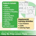 Load image into Gallery viewer, Printable First Grade Full Year Homeschool Curriculum Bundle
