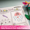Load image into Gallery viewer, Printable Kindergarten April Daily Morning Work
