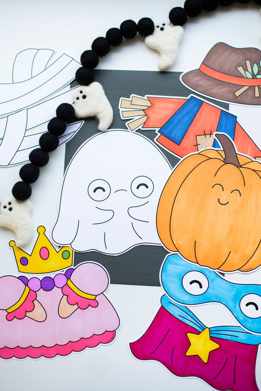 Printable Halloween Worksheets, Activities and Coloring Pages