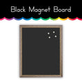 Load image into Gallery viewer, Black Magnet Board
