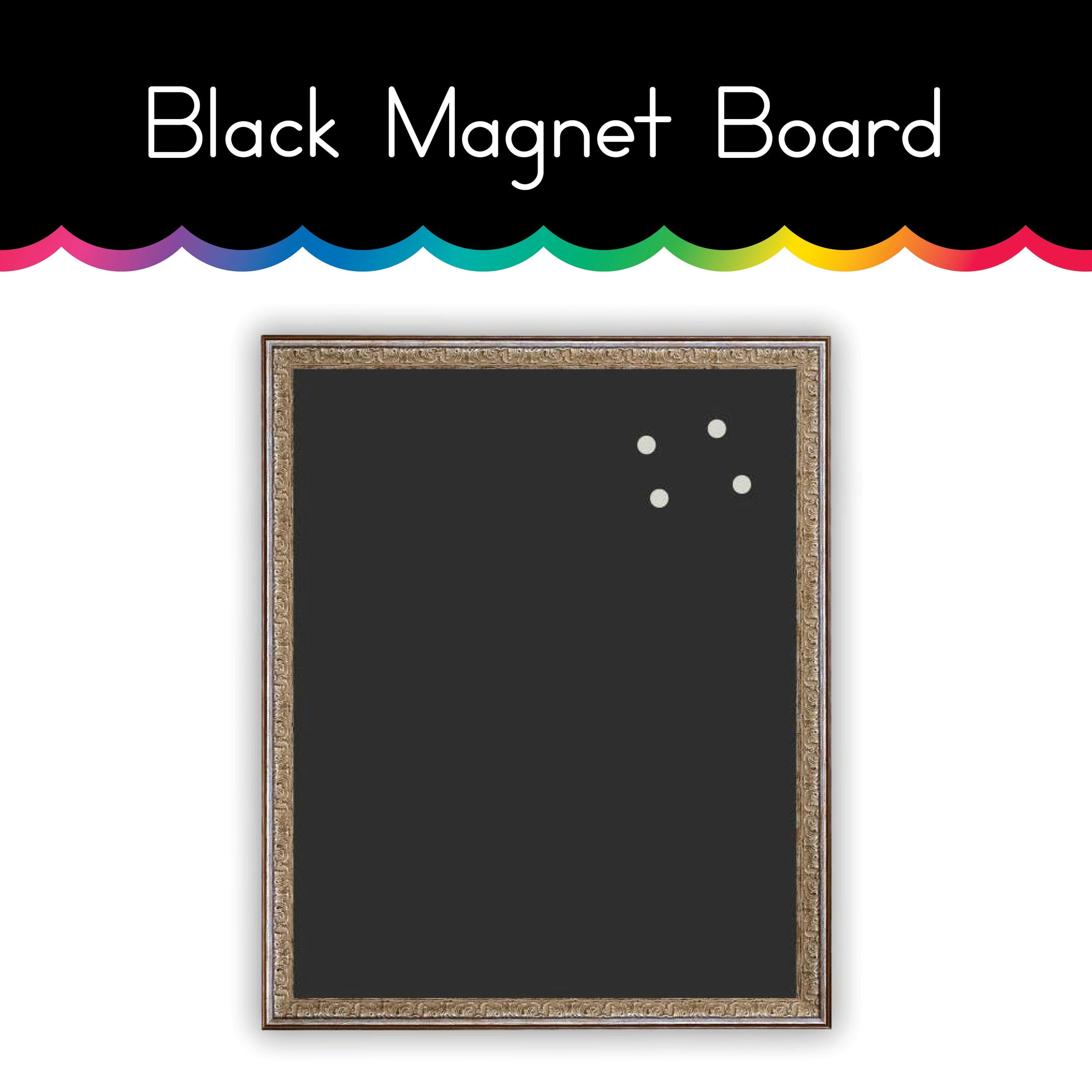 Black Magnet Board