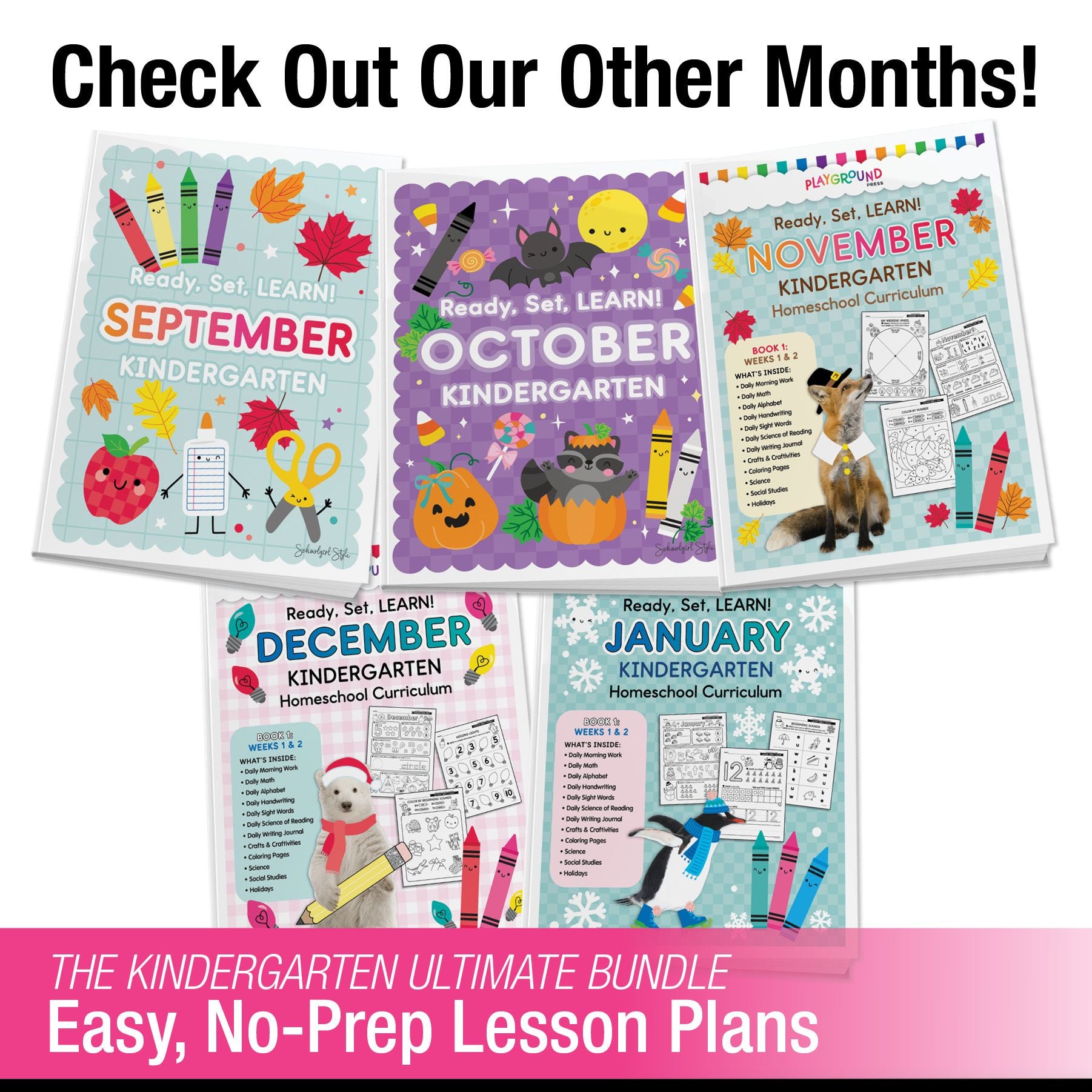 Ultimate Bridge To First Grade Pre-Printed And Digital Summer Workbook