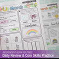Load image into Gallery viewer, Printable Second Grade March Daily Morning Work
