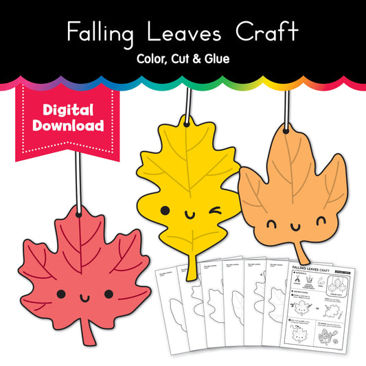 September Falling Leaves Craft
