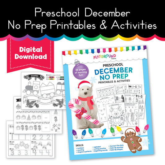 December Preschool Packet