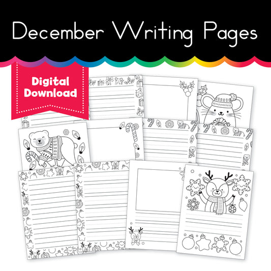 December Writing Center Pages