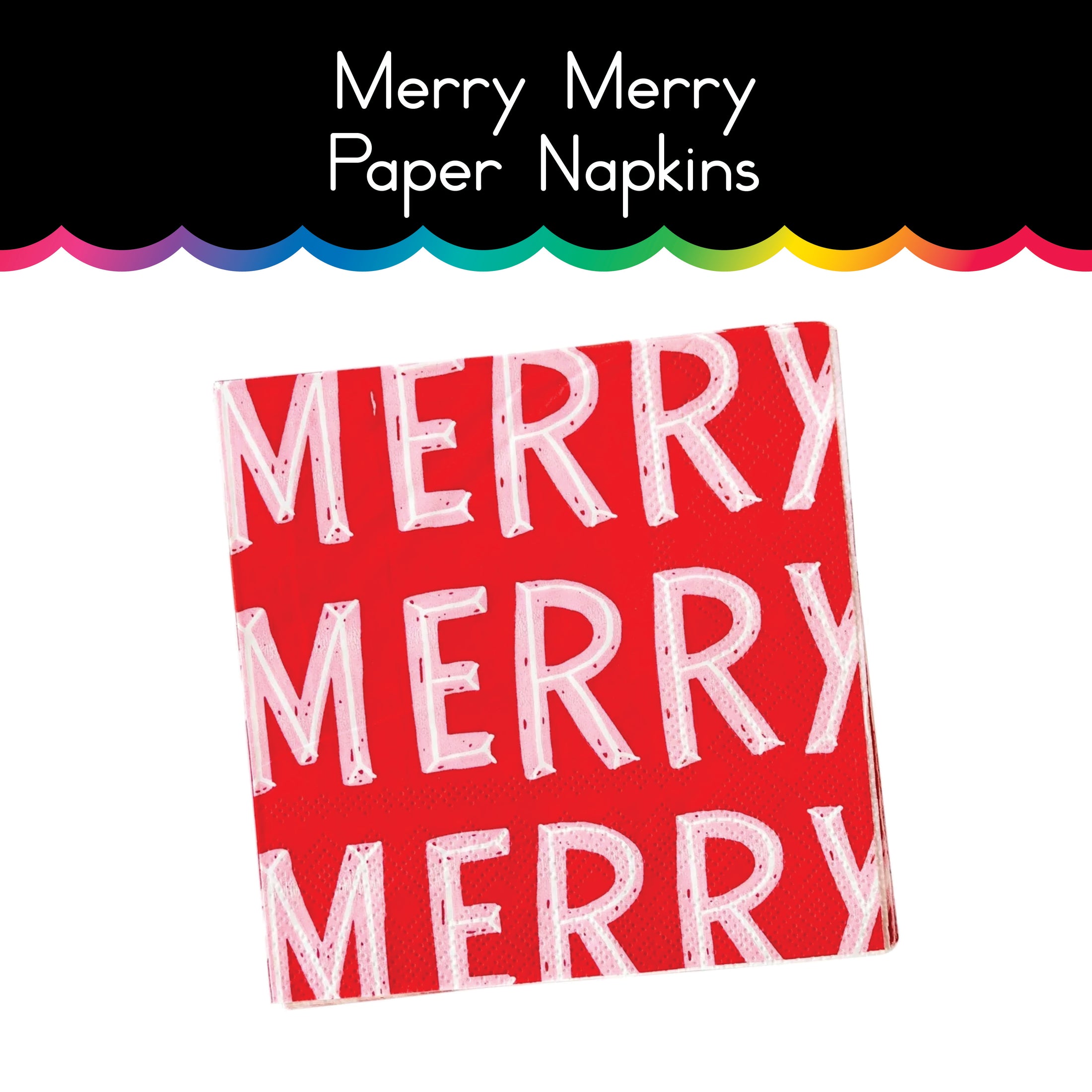 Merry Paper Napkin