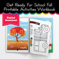 Load image into Gallery viewer, Fall Activities Printable Workbook 
