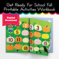 Load image into Gallery viewer, Fall Activities Printable Workbook 
