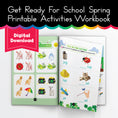 Load image into Gallery viewer, Spring Activities Printable Workbook
