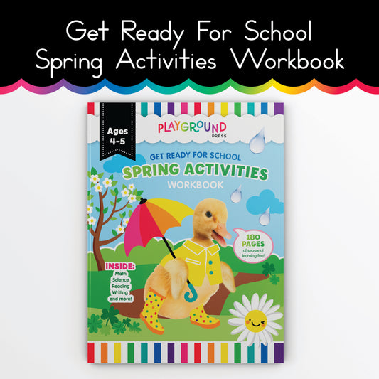 Get Ready for School Spring Activities Workbook