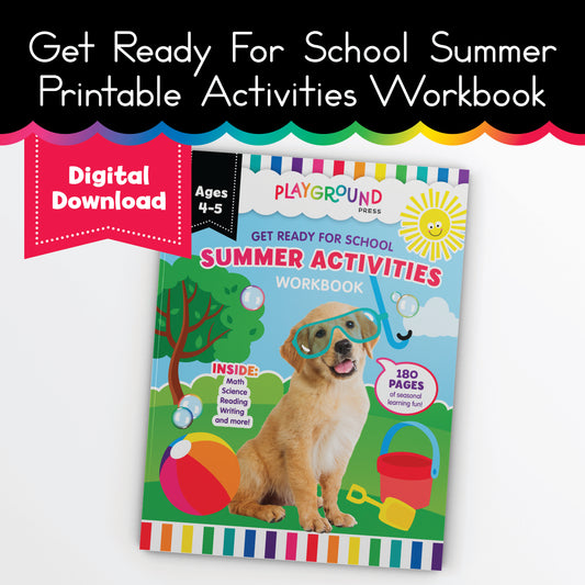 Summer Activities Printable Workbook 