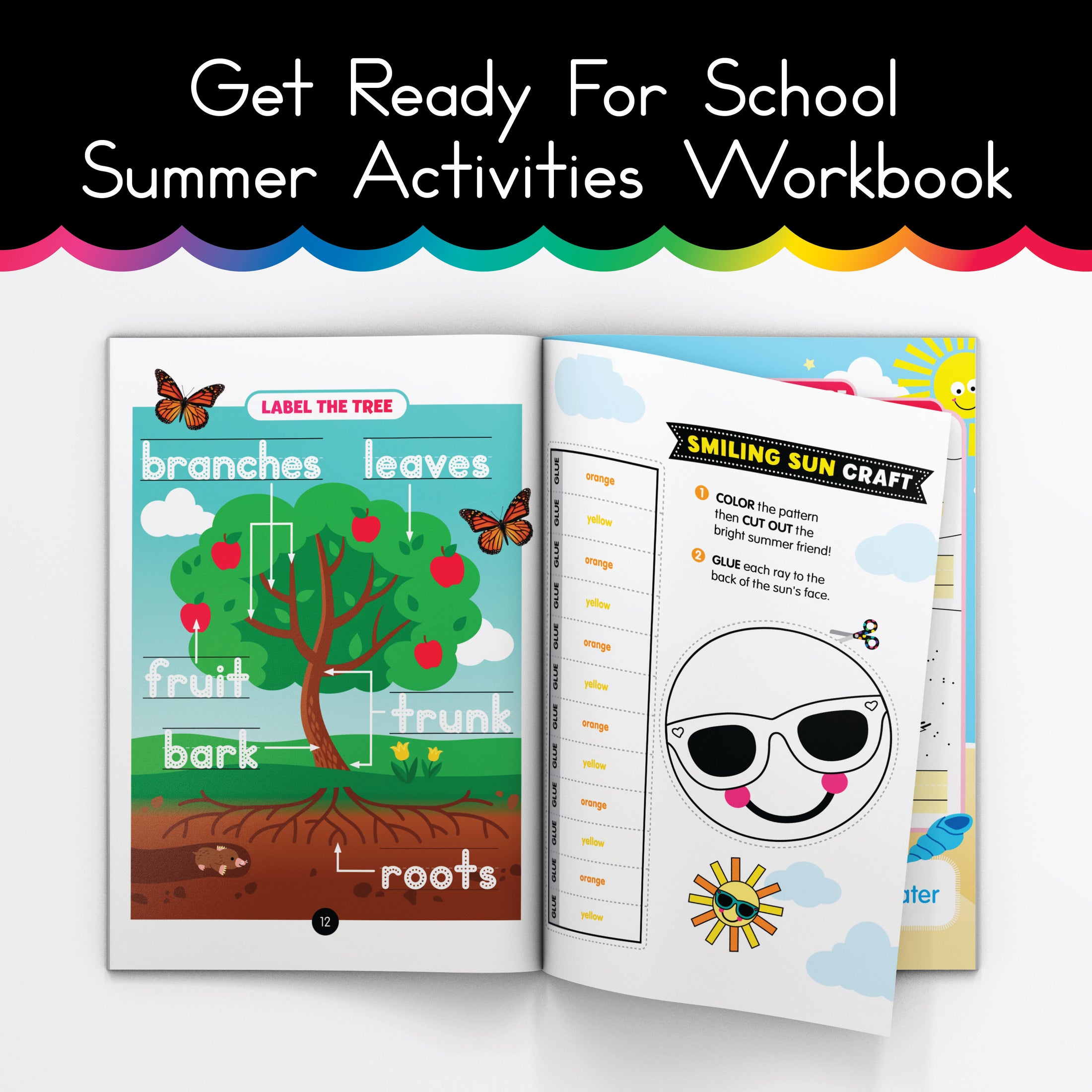 Get Ready for School Summer Activities Workbook