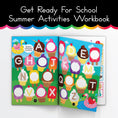 Load image into Gallery viewer, Get Ready for School Summer Activities Workbook
